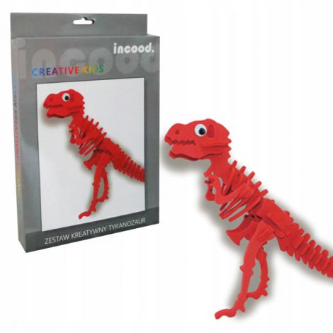 Zestaw kreatywny Incood Tyranozaur
